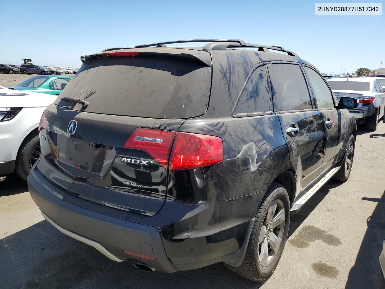 2HNYD28877H517342 2007 Acura Mdx Sport