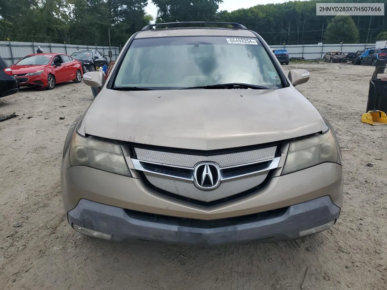 2HNYD283X7H507666 2007 Acura Mdx Technology