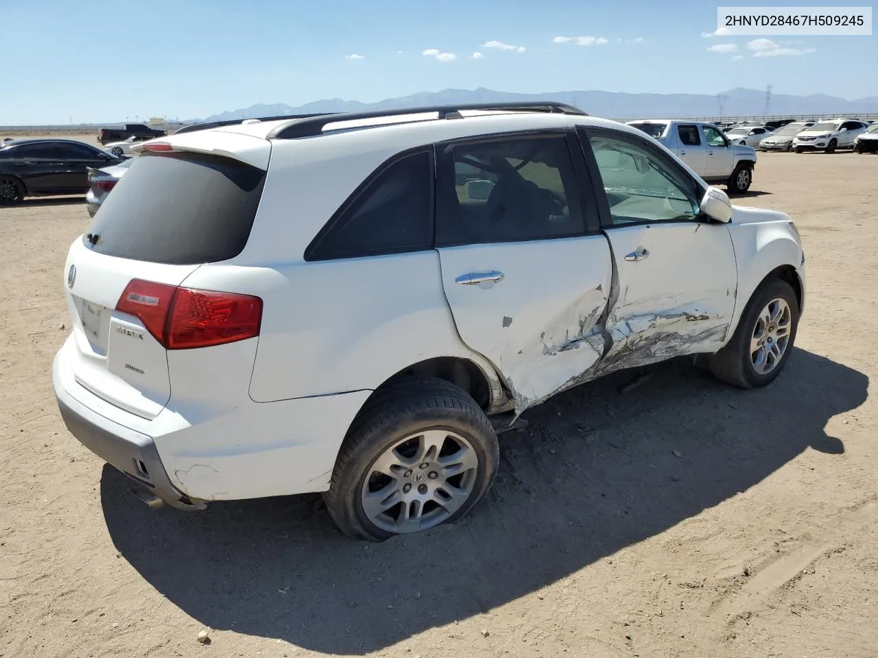 2HNYD28467H509245 2007 Acura Mdx Technology