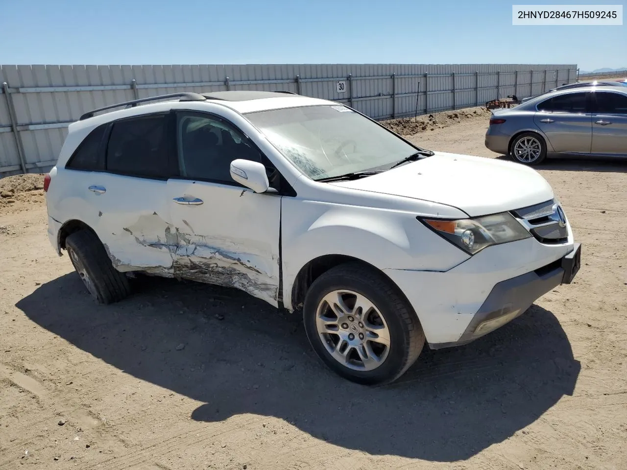 2HNYD28467H509245 2007 Acura Mdx Technology