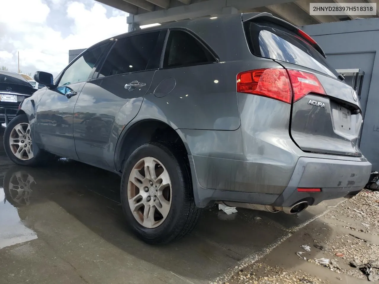 2007 Acura Mdx Technology VIN: 2HNYD28397H518318 Lot: 69066524