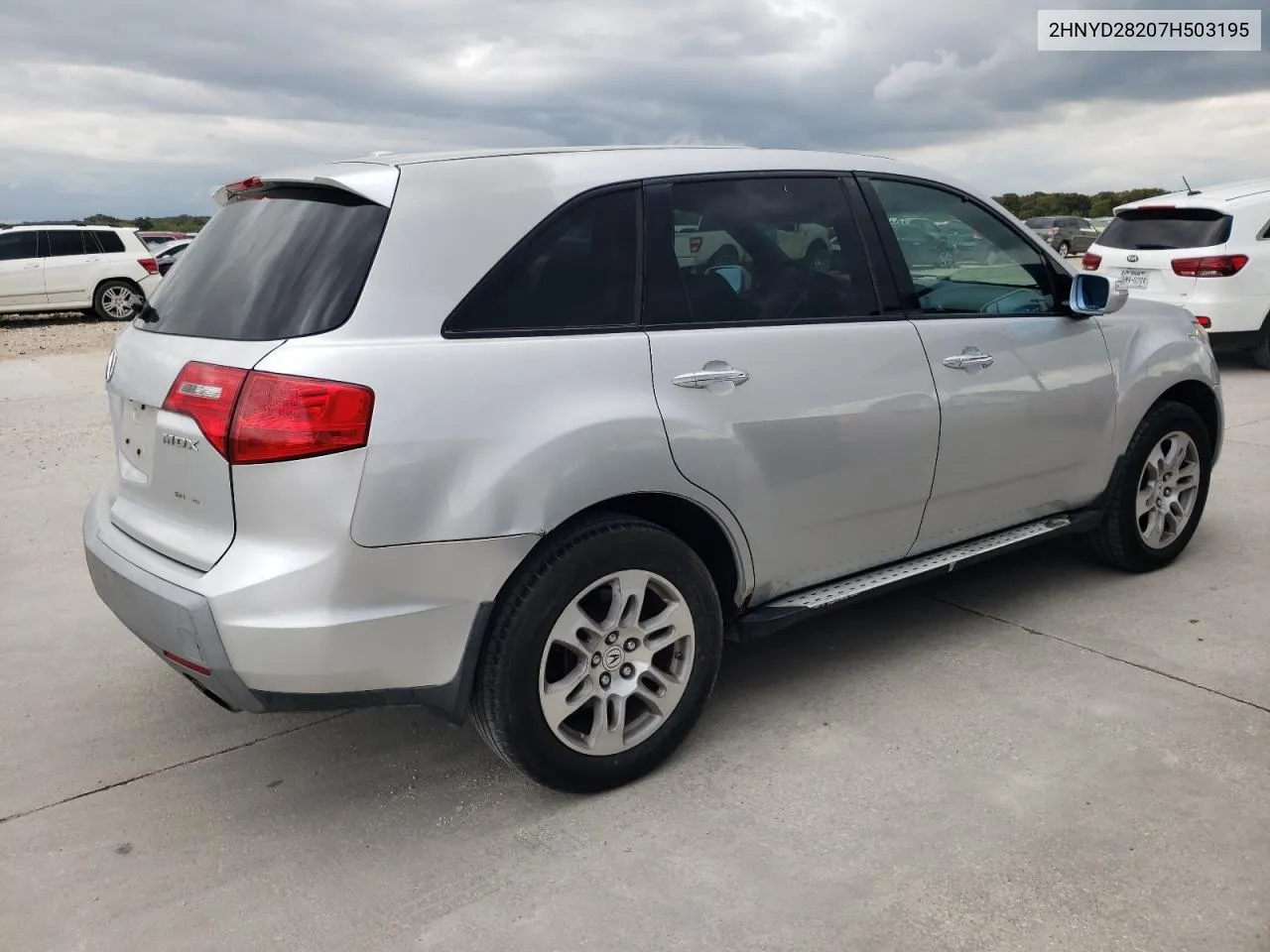 2007 Acura Mdx VIN: 2HNYD28207H503195 Lot: 70003784