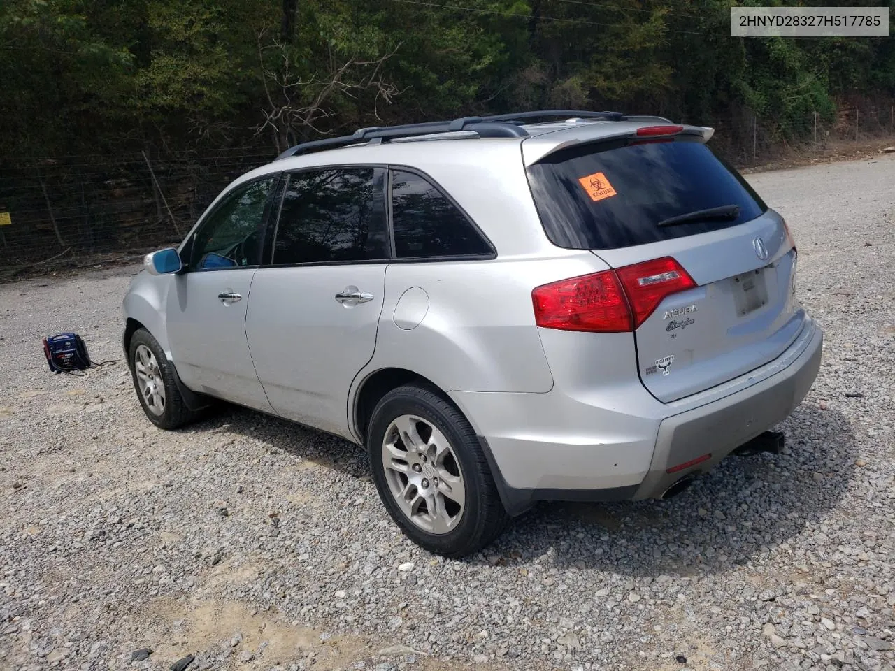 2007 Acura Mdx Technology VIN: 2HNYD28327H517785 Lot: 71795904