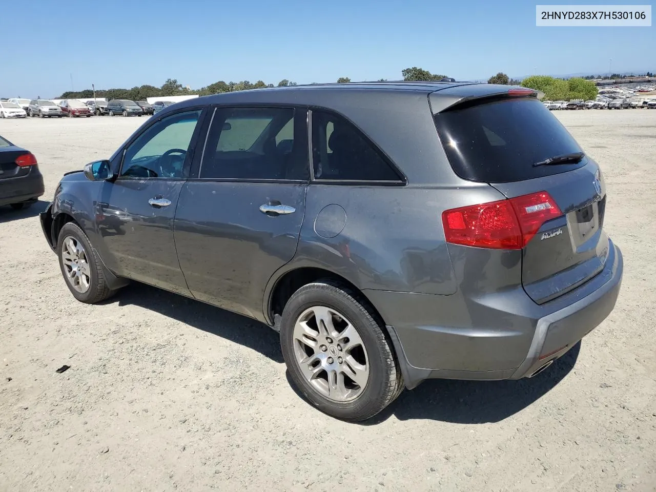 2007 Acura Mdx Technology VIN: 2HNYD283X7H530106 Lot: 72222044