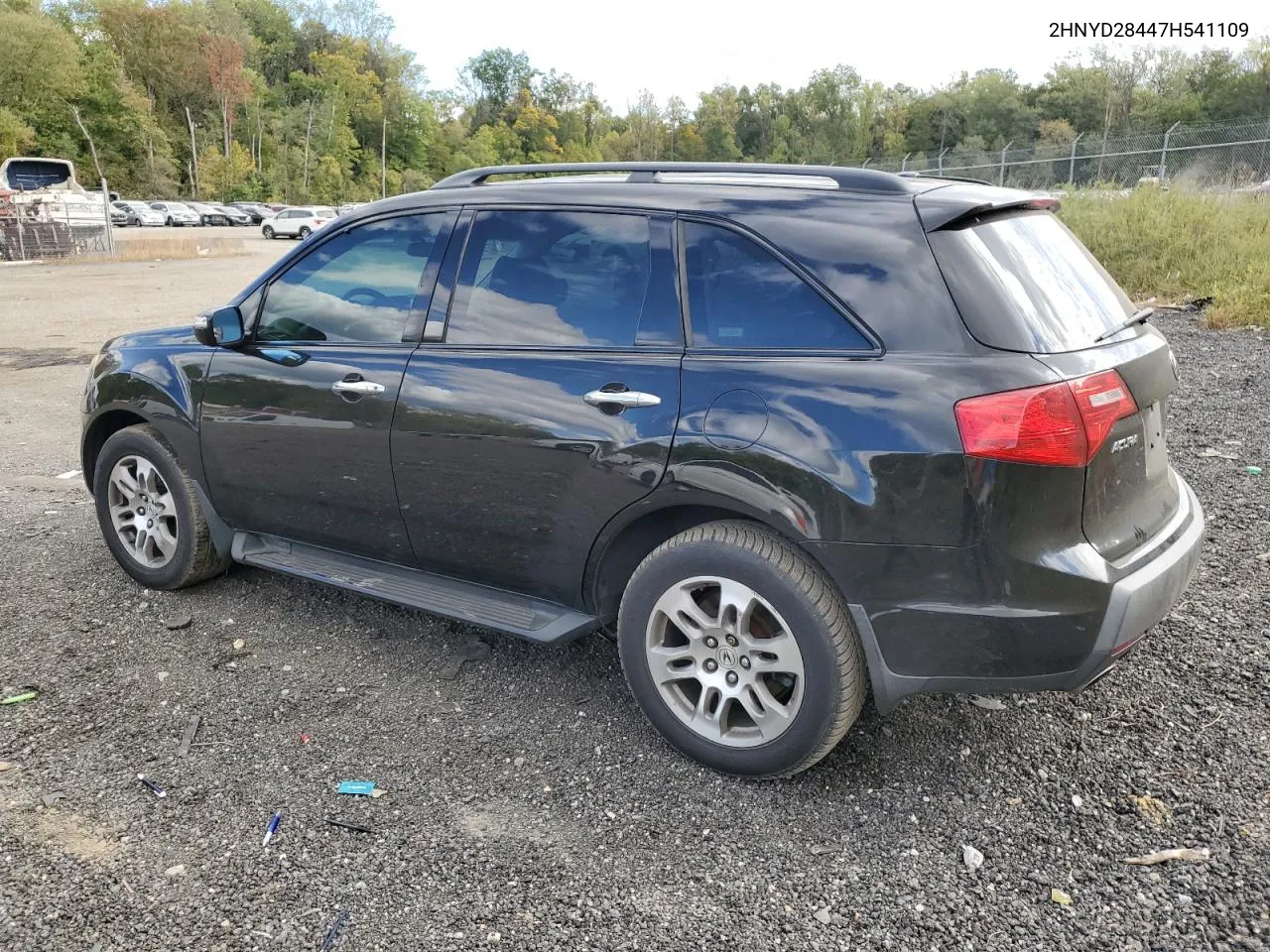 2007 Acura Mdx Technology VIN: 2HNYD28447H541109 Lot: 73638784