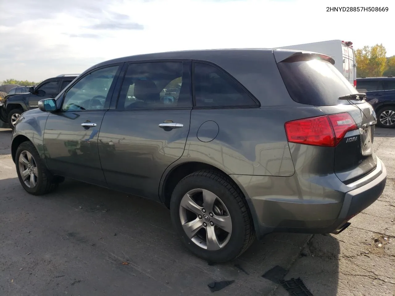 2007 Acura Mdx Sport VIN: 2HNYD28857H508669 Lot: 75568364