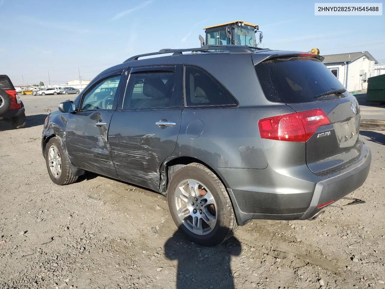 2007 Acura Mdx VIN: 2HNYD28257H545488 Lot: 76114854