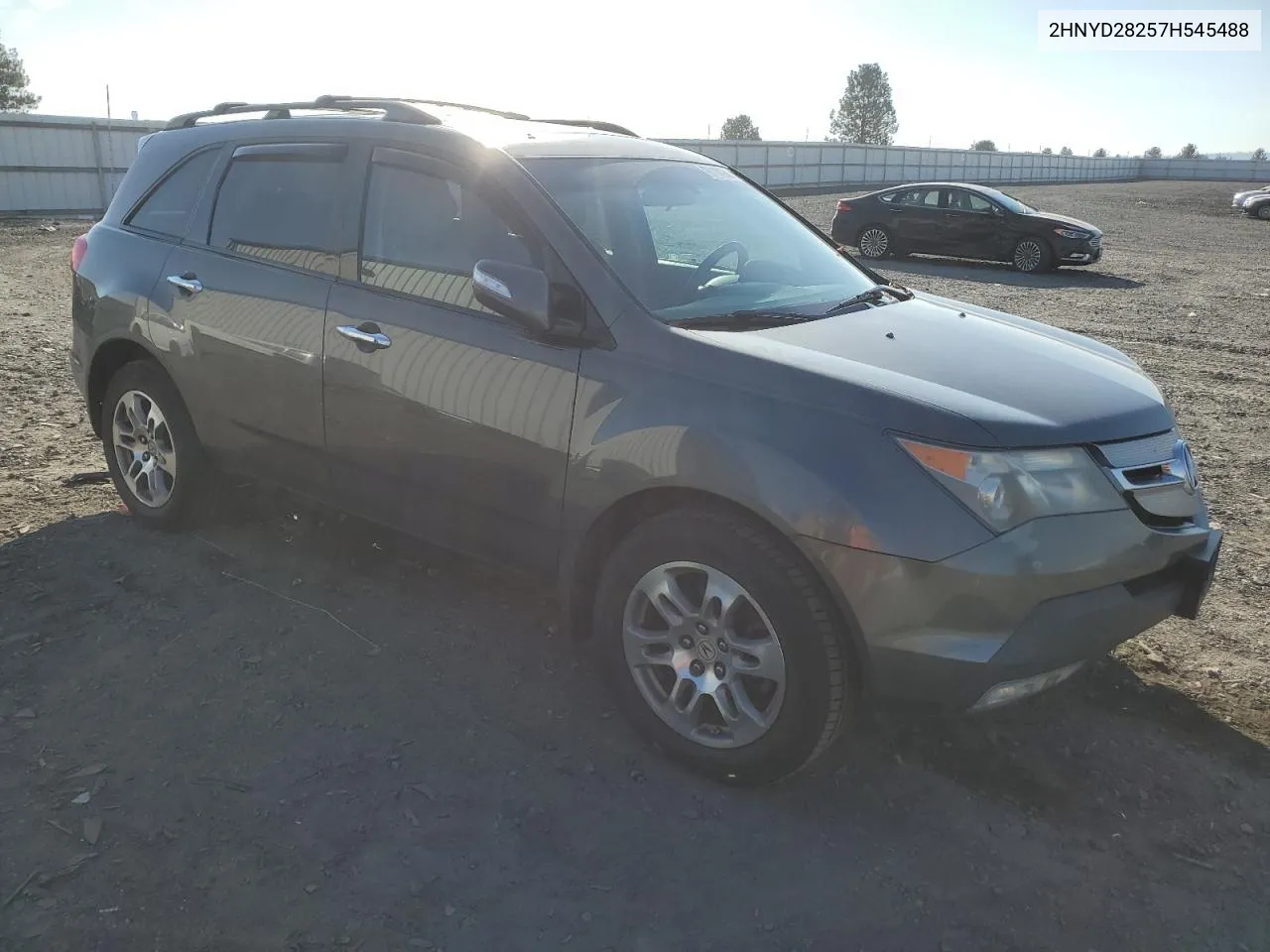 2007 Acura Mdx VIN: 2HNYD28257H545488 Lot: 76114854