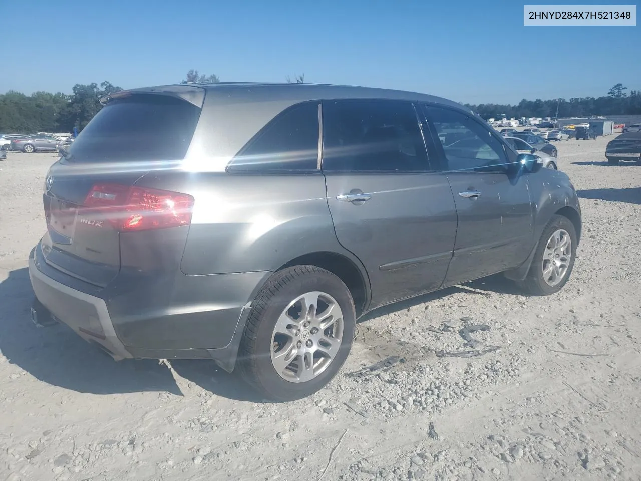 2007 Acura Mdx Technology VIN: 2HNYD284X7H521348 Lot: 76632644