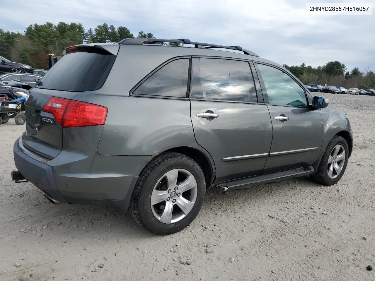 2007 Acura Mdx Sport VIN: 2HNYD28567H516057 Lot: 79276424