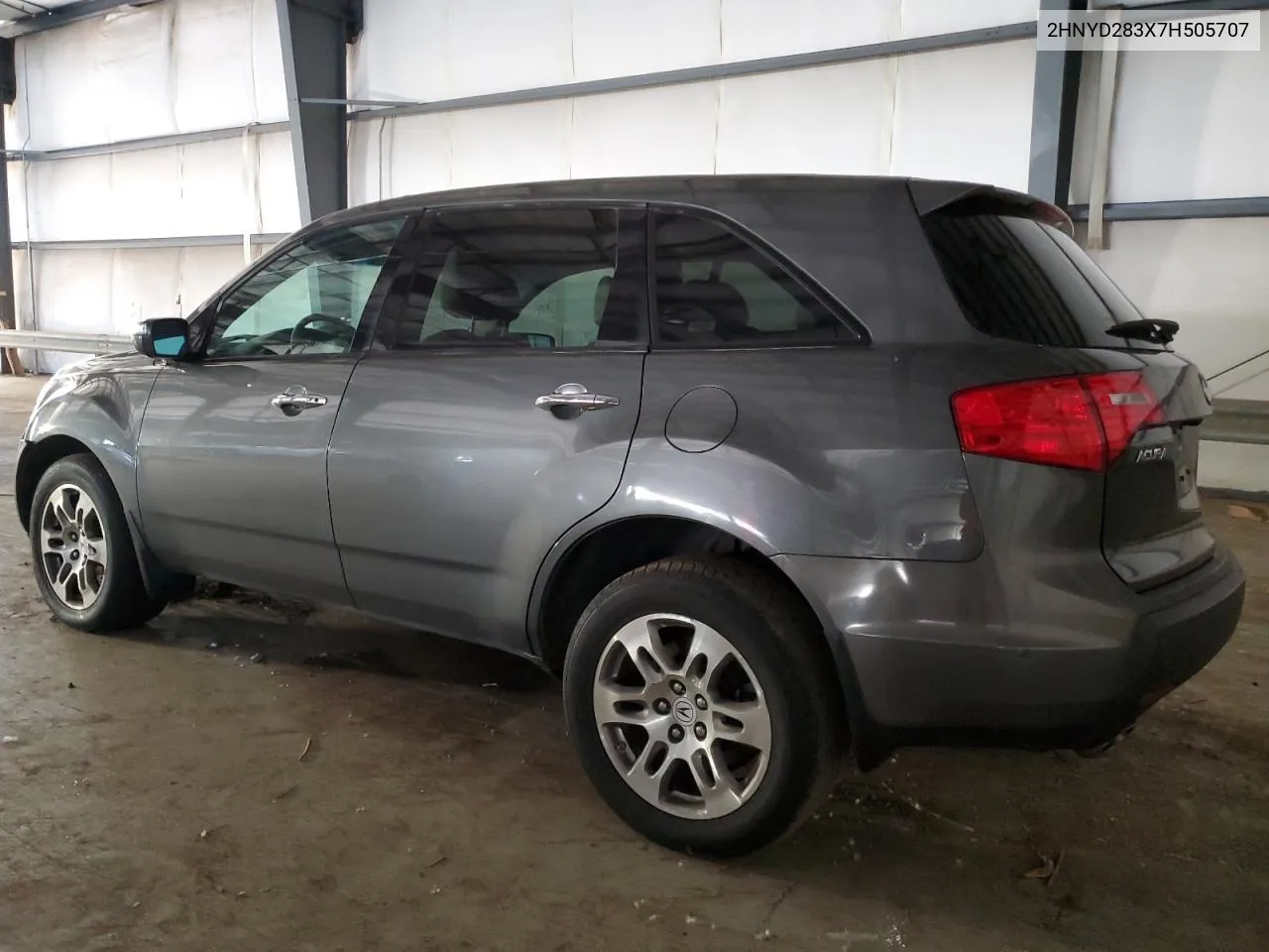 2007 Acura Mdx Technology VIN: 2HNYD283X7H505707 Lot: 79487324