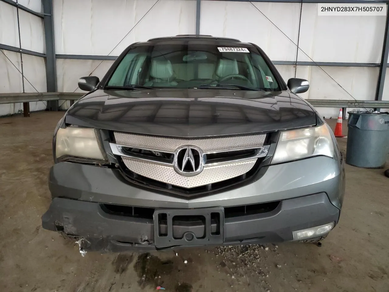 2007 Acura Mdx Technology VIN: 2HNYD283X7H505707 Lot: 79487324