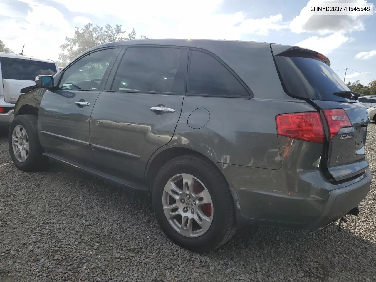 2007 Acura Mdx Technology VIN: 2HNYD28377H545548 Lot: 79502954