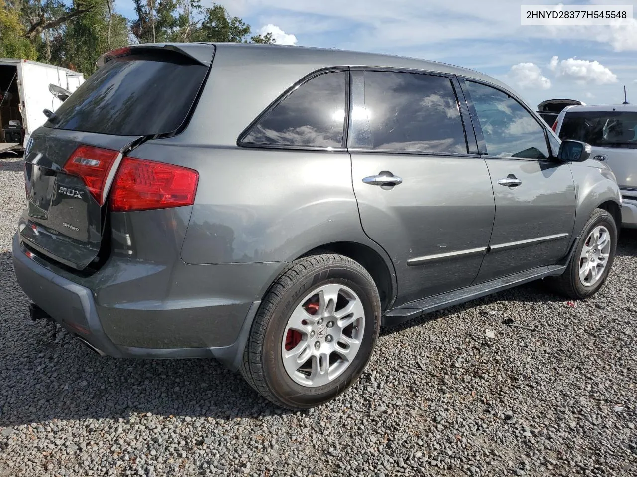 2007 Acura Mdx Technology VIN: 2HNYD28377H545548 Lot: 79502954