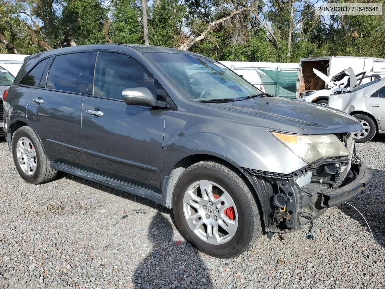 2007 Acura Mdx Technology VIN: 2HNYD28377H545548 Lot: 79502954