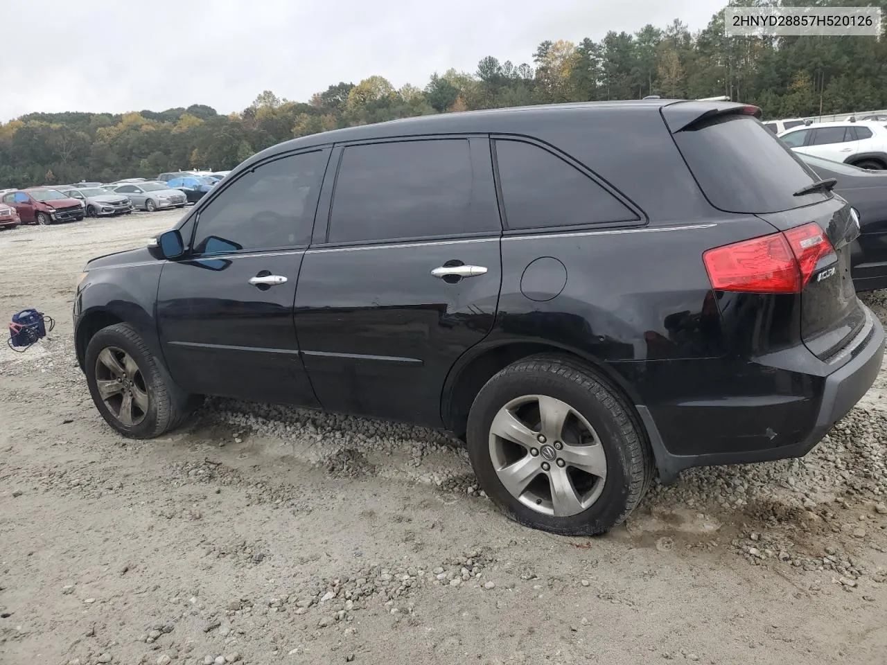 2007 Acura Mdx Sport VIN: 2HNYD28857H520126 Lot: 79617494