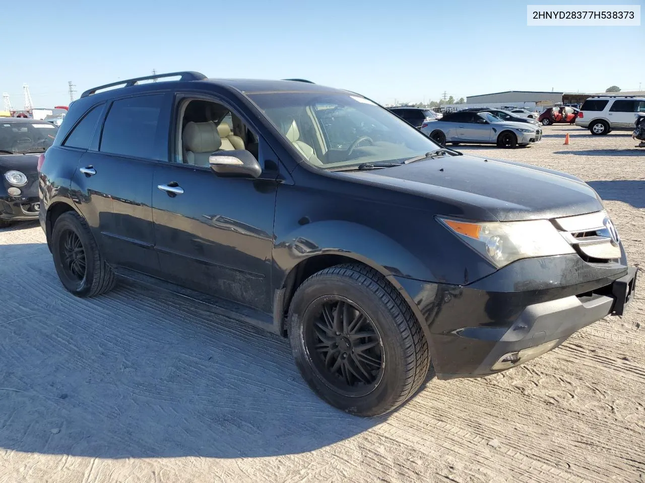 2007 Acura Mdx Technology VIN: 2HNYD28377H538373 Lot: 80653384