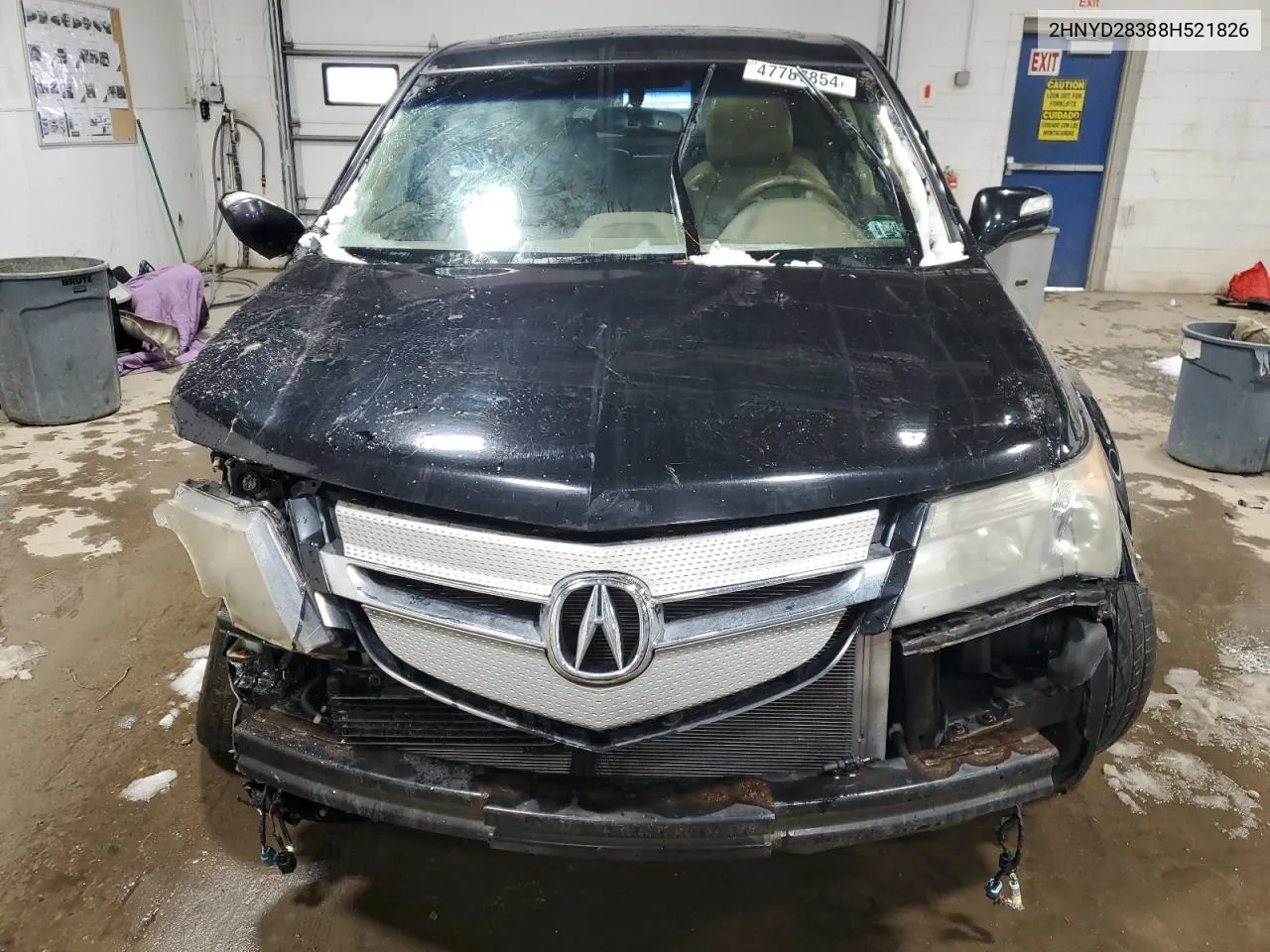 2008 Acura Mdx Technology VIN: 2HNYD28388H521826 Lot: 47787854