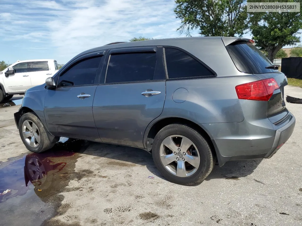 2008 Acura Mdx Sport VIN: 2HNYD28808H535831 Lot: 49495234