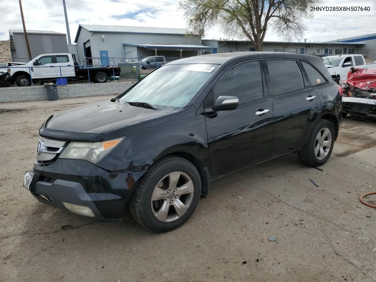 2008 Acura Mdx Sport VIN: 2HNYD285X8H507640 Lot: 49713844