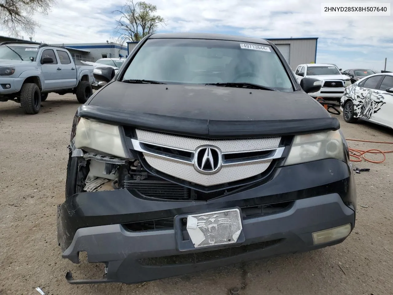 2008 Acura Mdx Sport VIN: 2HNYD285X8H507640 Lot: 49713844