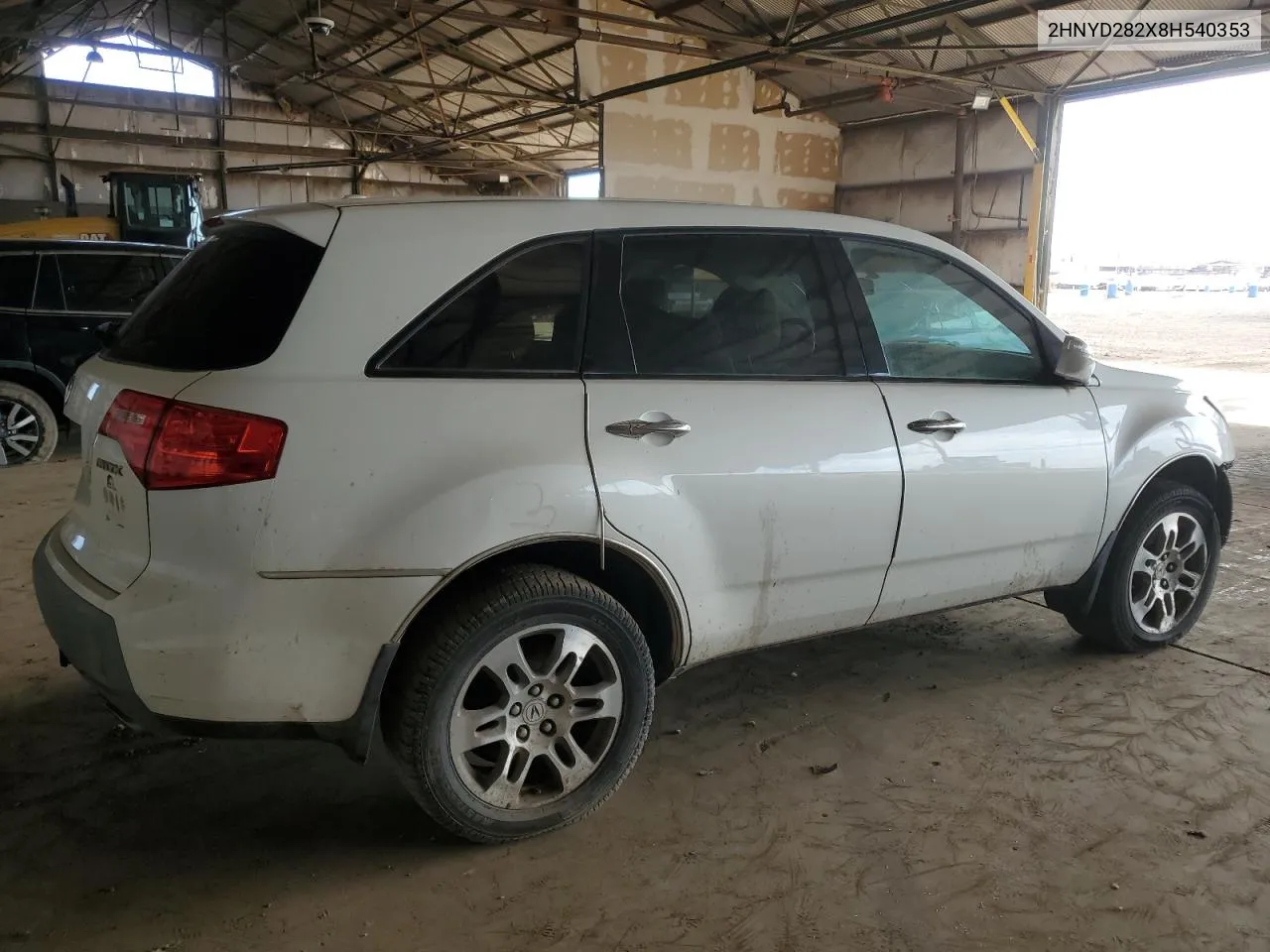 2008 Acura Mdx VIN: 2HNYD282X8H540353 Lot: 63439284