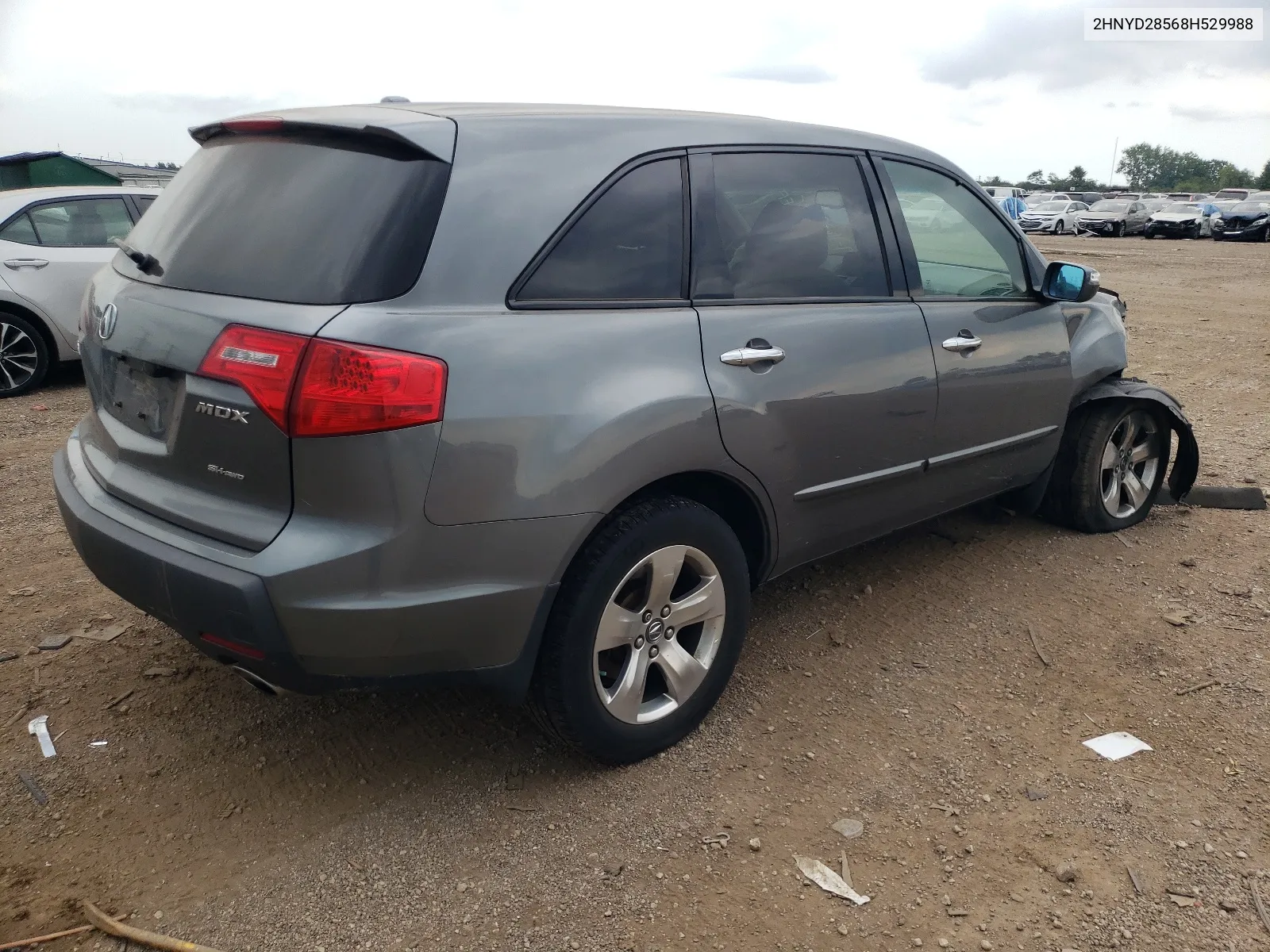 2008 Acura Mdx Sport VIN: 2HNYD28568H529988 Lot: 64015164