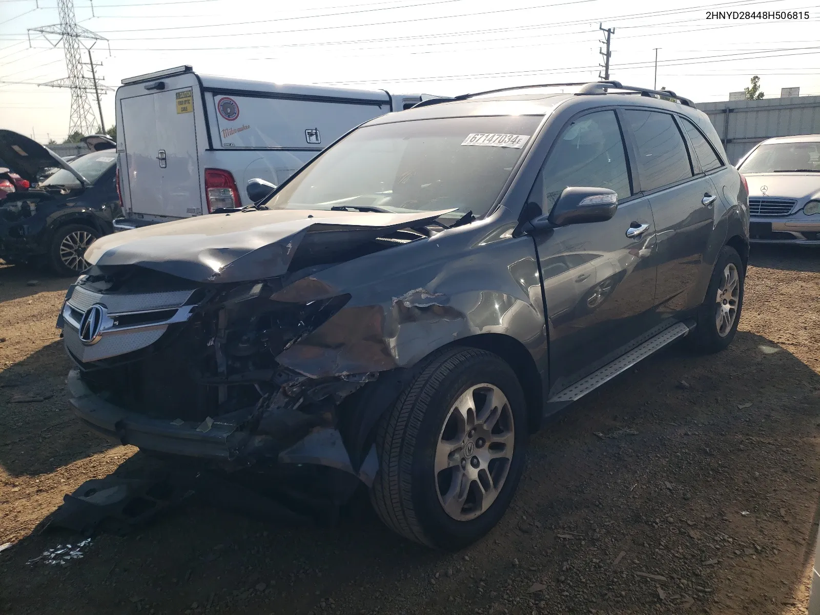 2HNYD28448H506815 2008 Acura Mdx Technology