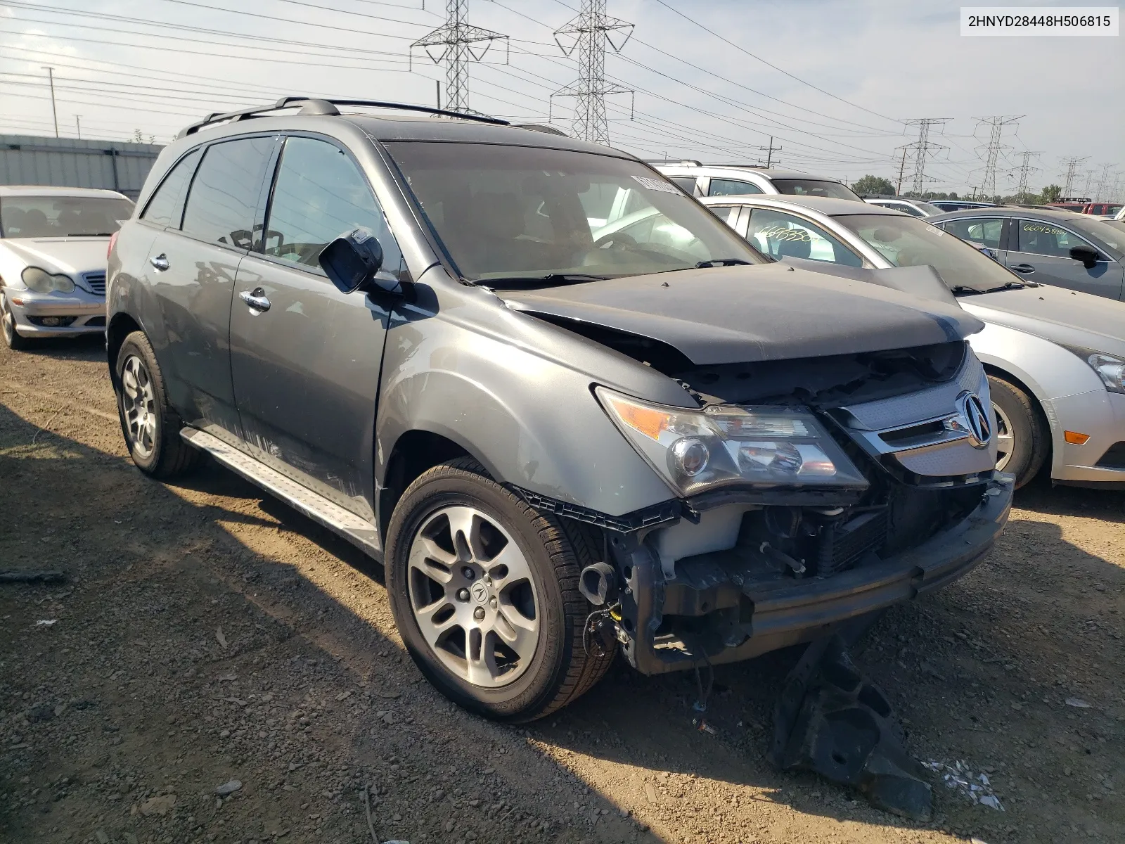 2008 Acura Mdx Technology VIN: 2HNYD28448H506815 Lot: 67147034