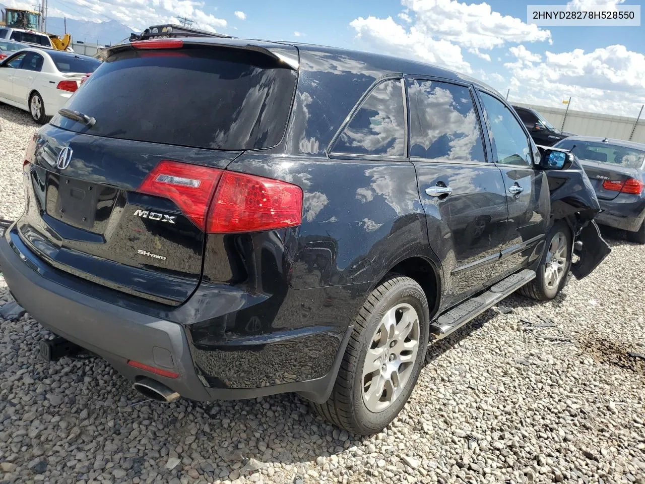 2HNYD28278H528550 2008 Acura Mdx