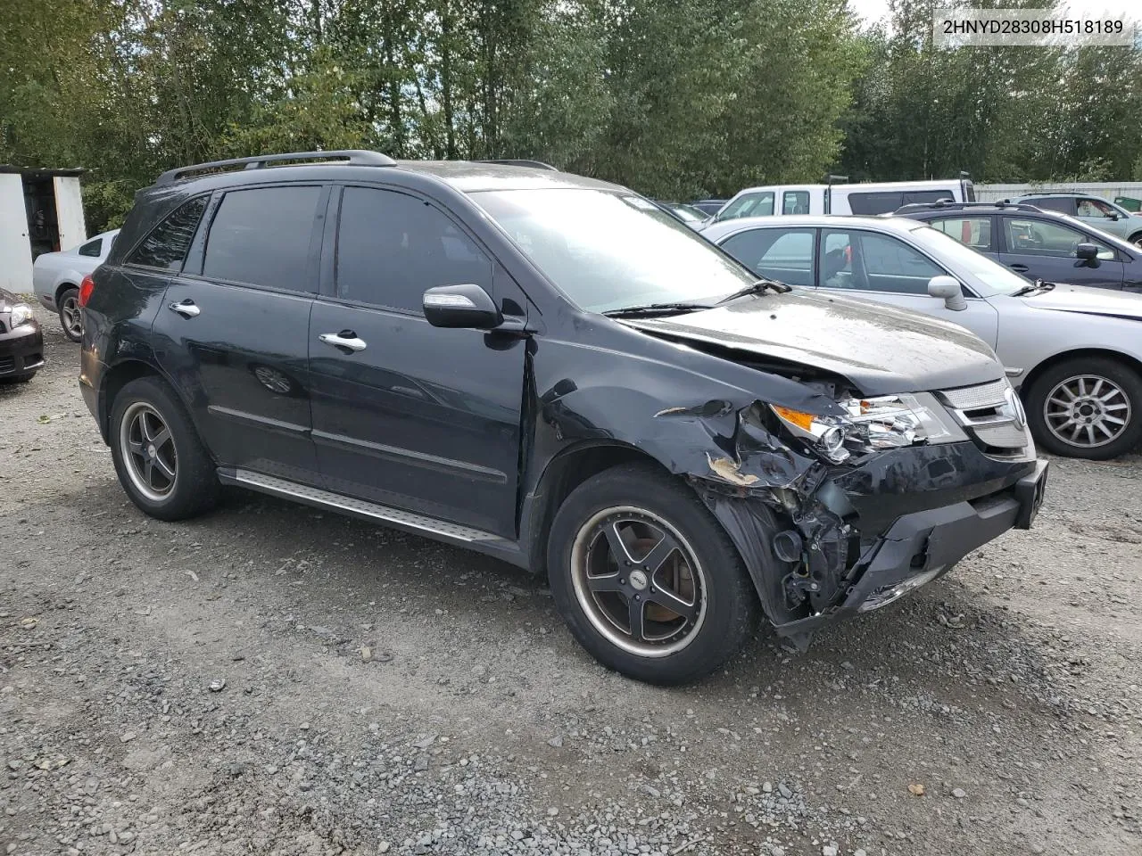 2008 Acura Mdx Technology VIN: 2HNYD28308H518189 Lot: 68051084