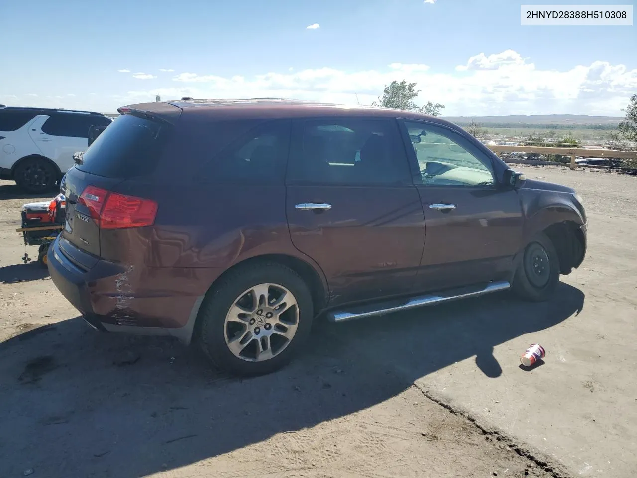 2008 Acura Mdx Technology VIN: 2HNYD28388H510308 Lot: 68109594