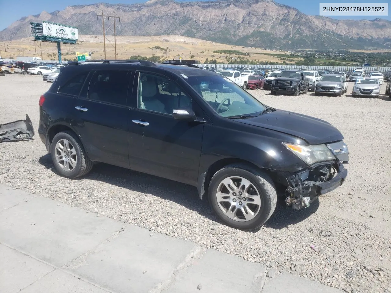 2008 Acura Mdx Technology VIN: 2HNYD28478H525522 Lot: 68661964