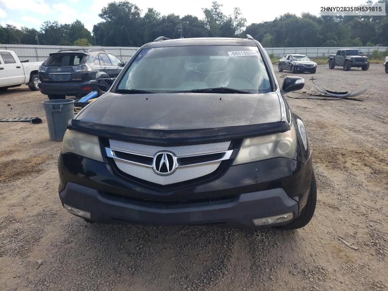 2HNYD28358H539815 2008 Acura Mdx Technology