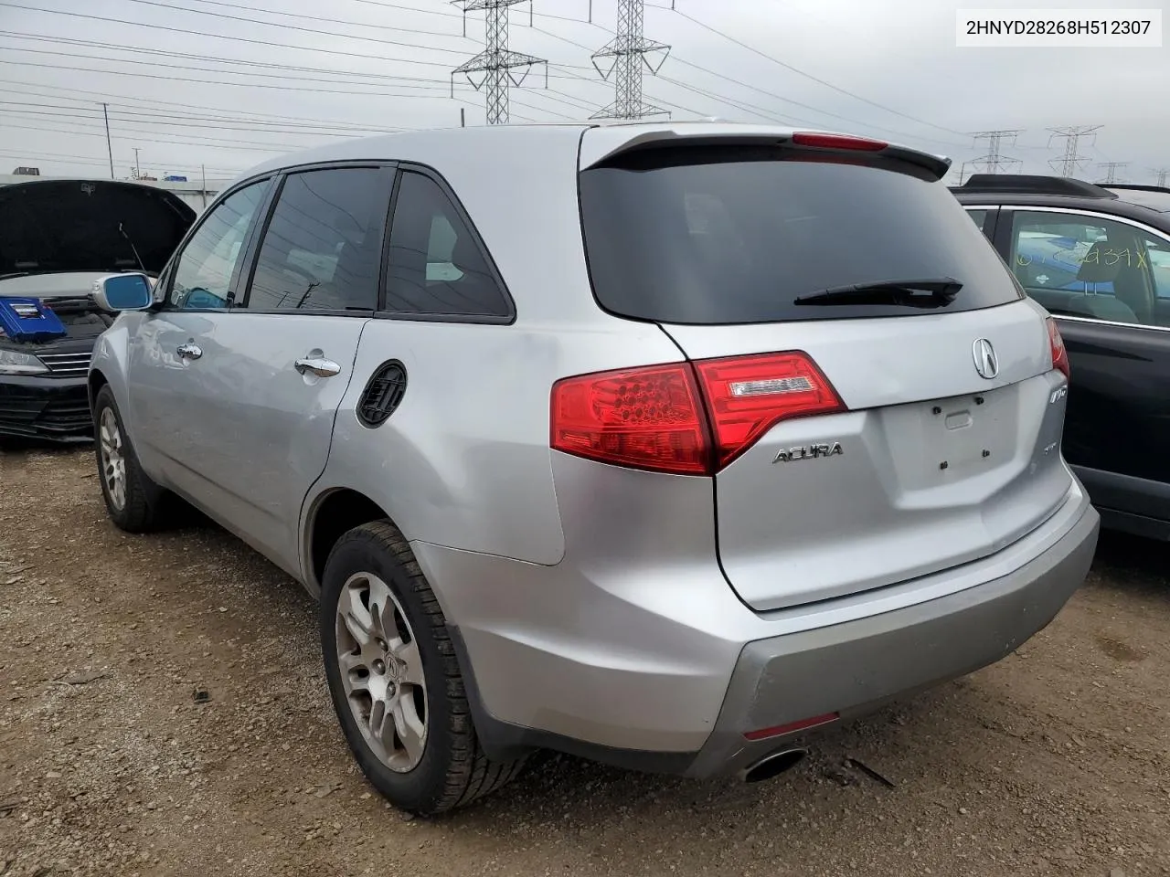 2HNYD28268H512307 2008 Acura Mdx