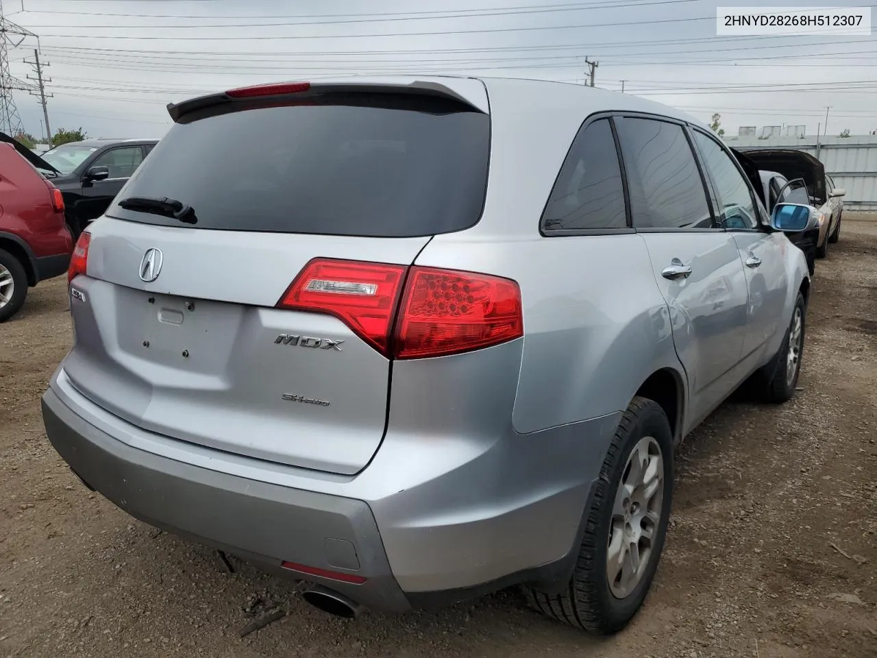 2HNYD28268H512307 2008 Acura Mdx