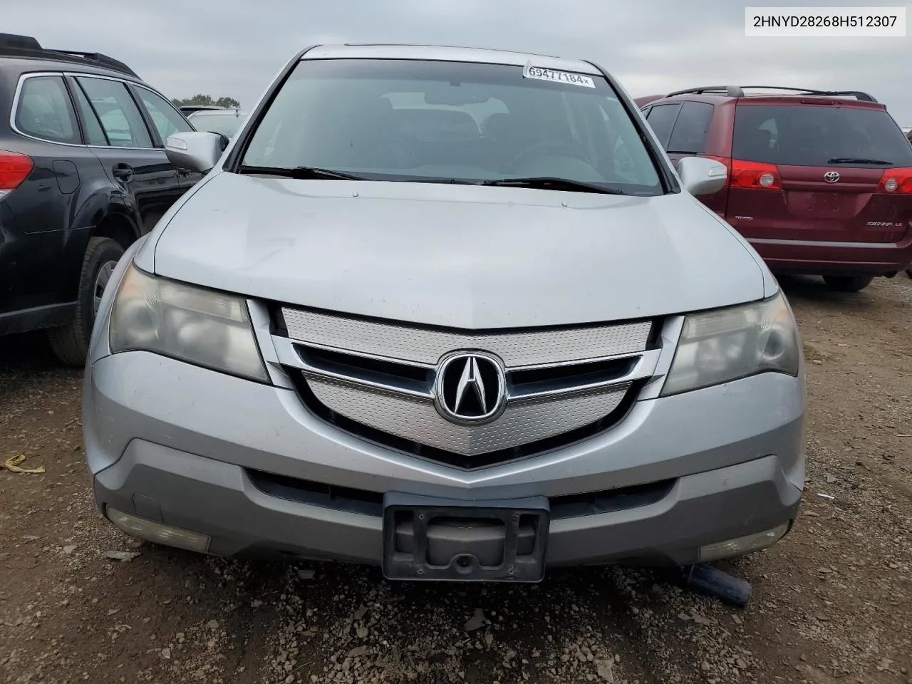 2HNYD28268H512307 2008 Acura Mdx