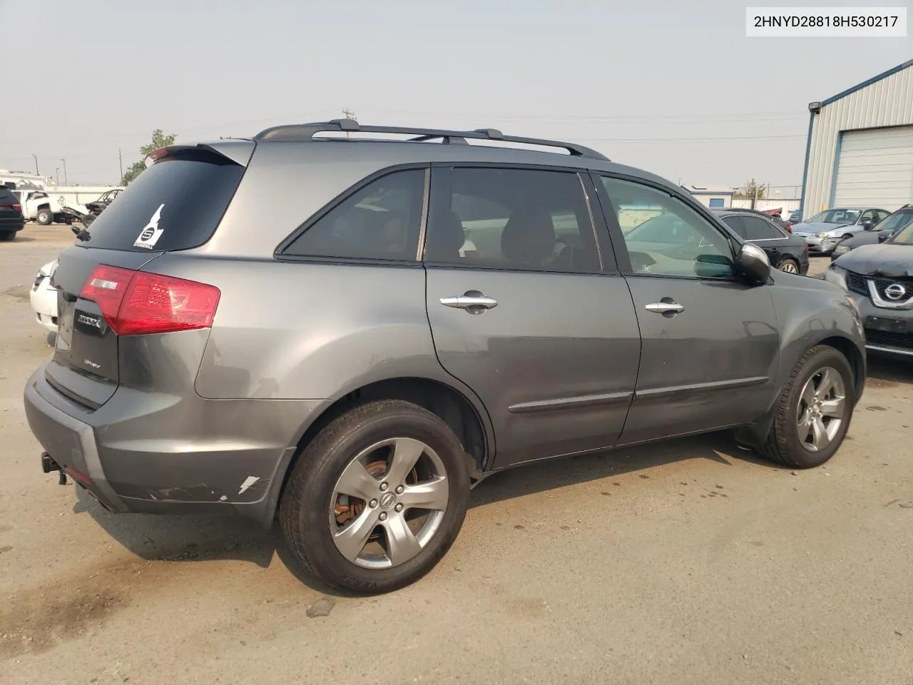 2008 Acura Mdx Sport VIN: 2HNYD28818H530217 Lot: 69721304