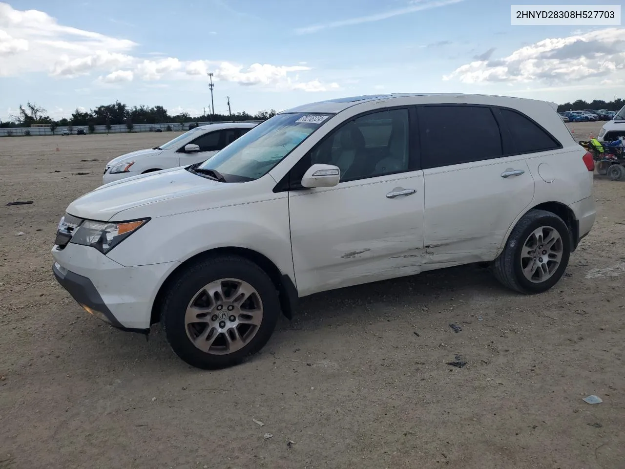 2HNYD28308H527703 2008 Acura Mdx Technology