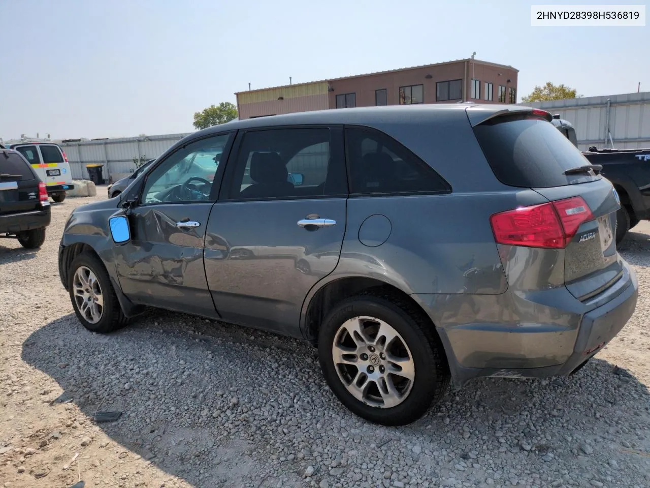 2008 Acura Mdx Technology VIN: 2HNYD28398H536819 Lot: 71112594