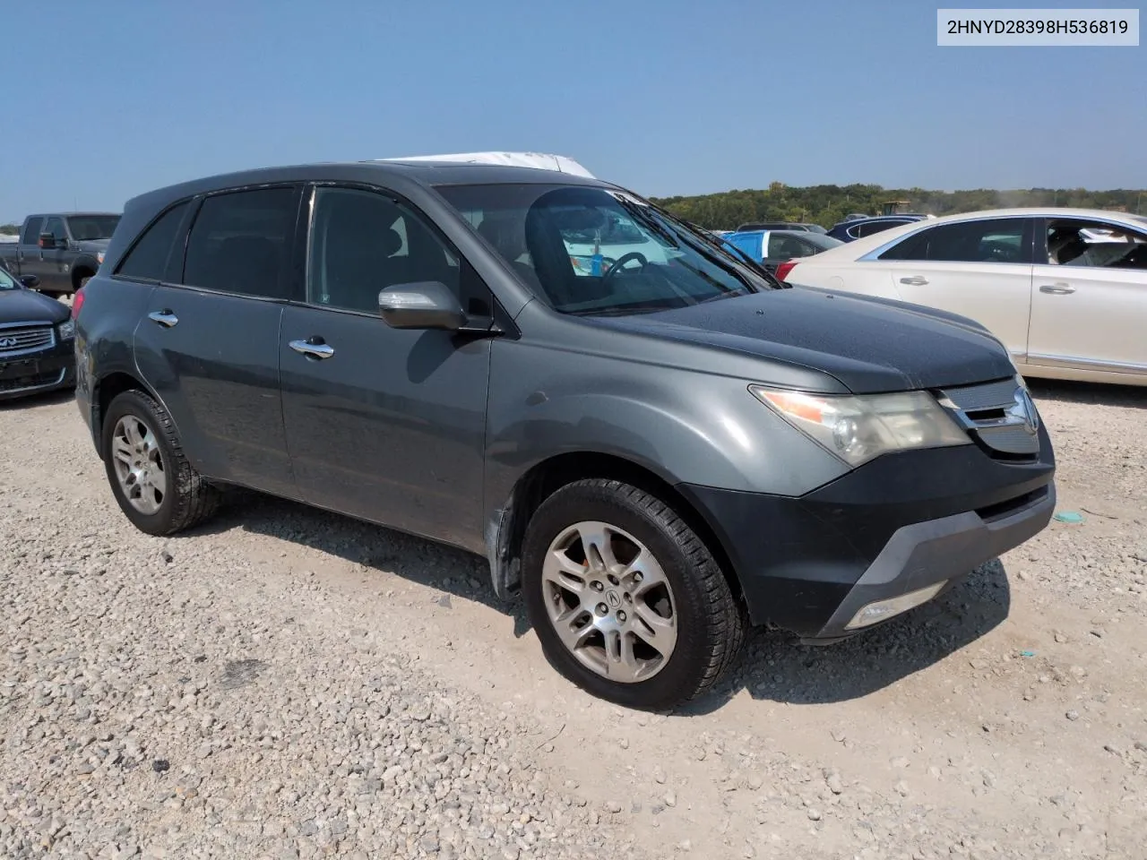 2008 Acura Mdx Technology VIN: 2HNYD28398H536819 Lot: 71112594