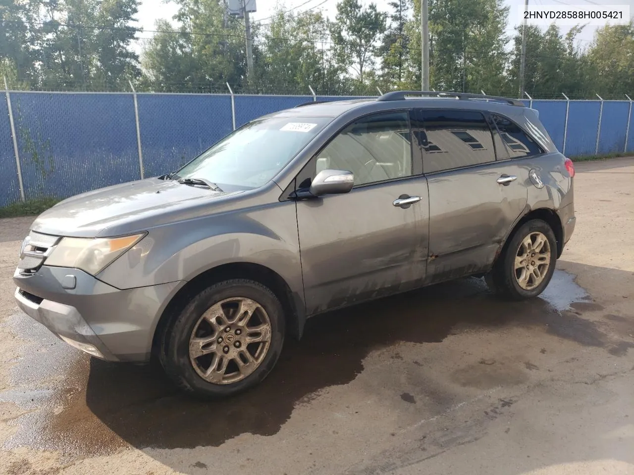 2008 Acura Mdx Sport VIN: 2HNYD28588H005421 Lot: 71538974