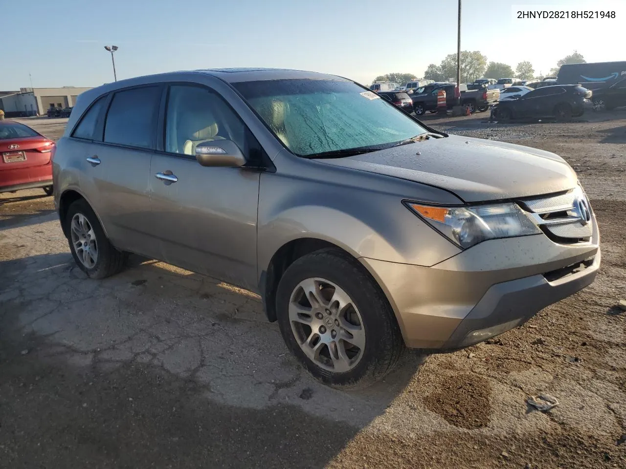 2008 Acura Mdx VIN: 2HNYD28218H521948 Lot: 71959424