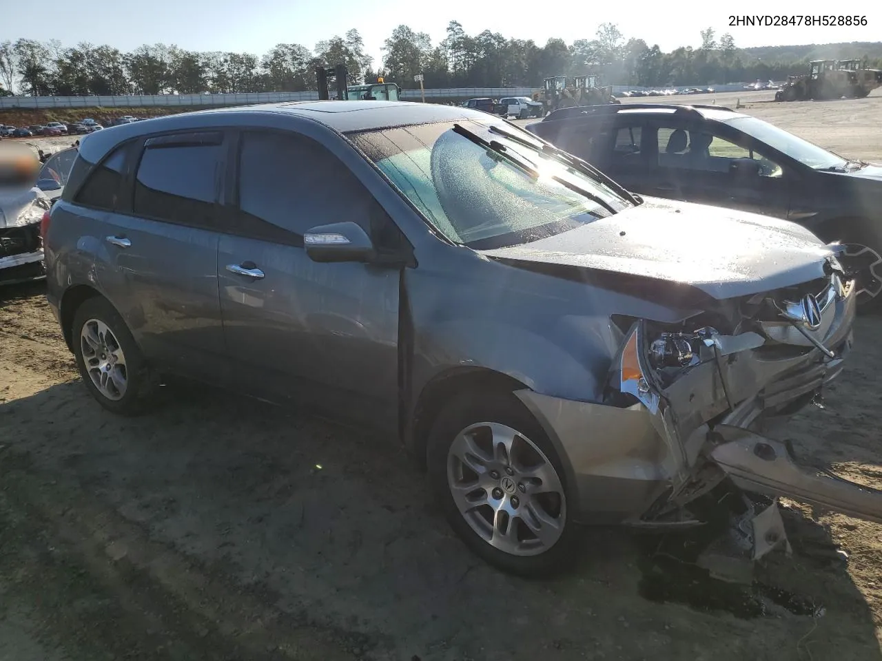 2008 Acura Mdx Technology VIN: 2HNYD28478H528856 Lot: 72332244