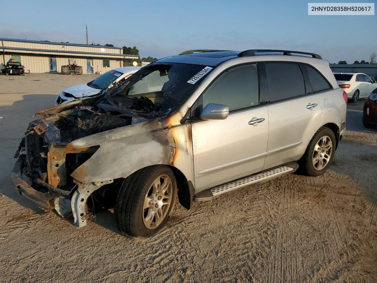 2HNYD28358H520617 2008 Acura Mdx Technology