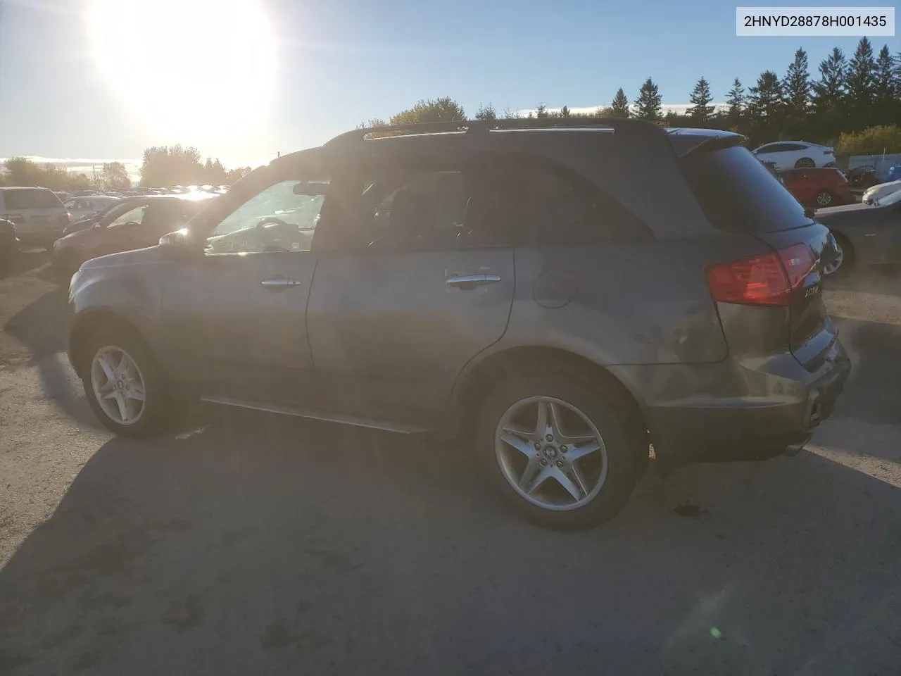 2008 Acura Mdx Sport VIN: 2HNYD28878H001435 Lot: 73117694