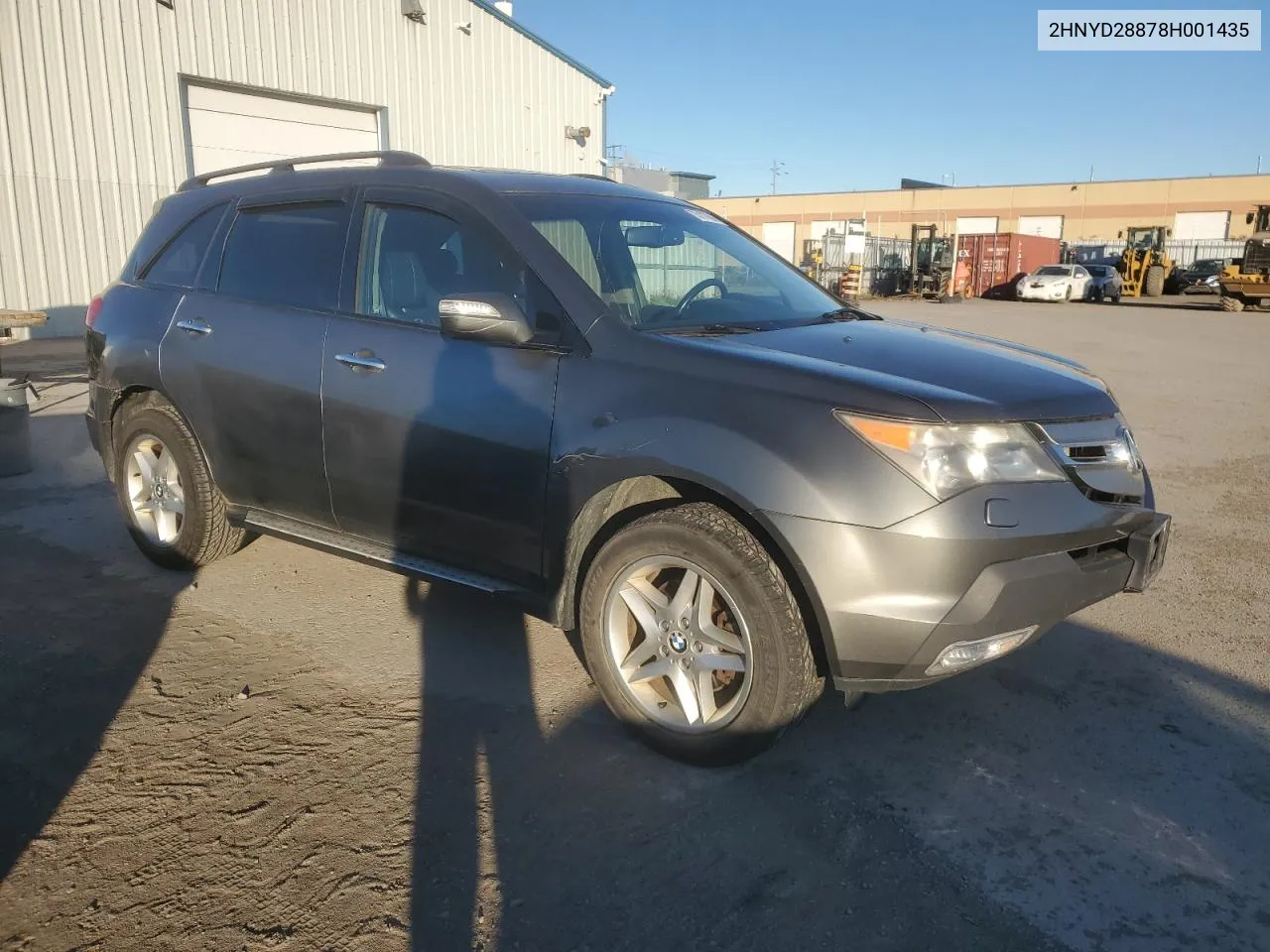 2008 Acura Mdx Sport VIN: 2HNYD28878H001435 Lot: 73117694