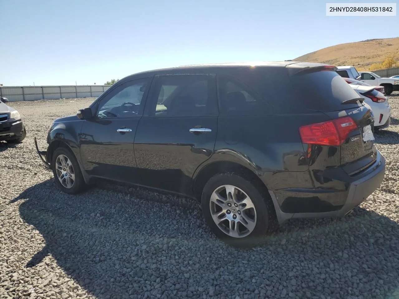 2008 Acura Mdx Technology VIN: 2HNYD28408H531842 Lot: 73419694