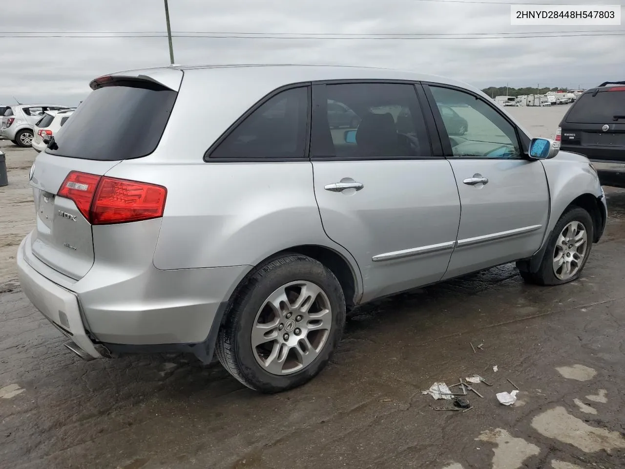 2008 Acura Mdx Technology VIN: 2HNYD28448H547803 Lot: 74010094