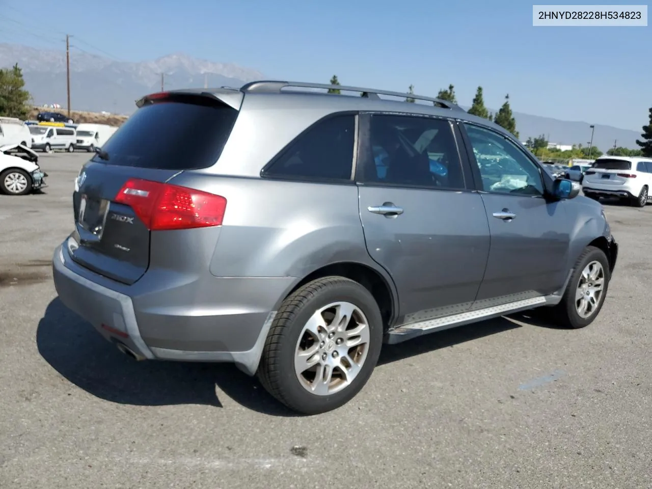 2008 Acura Mdx VIN: 2HNYD28228H534823 Lot: 74033074